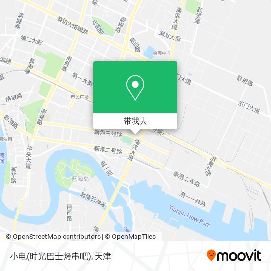 小电(时光巴士烤串吧)地图