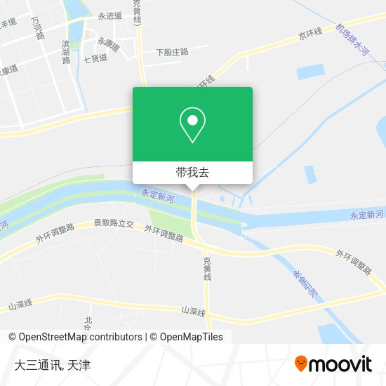 大三通讯地图