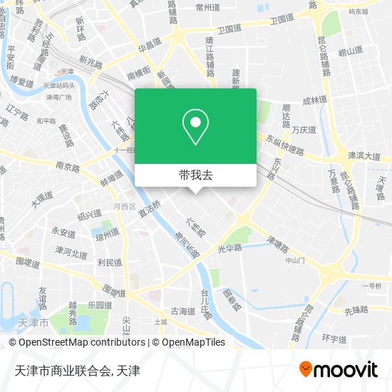 天津市商业联合会地图