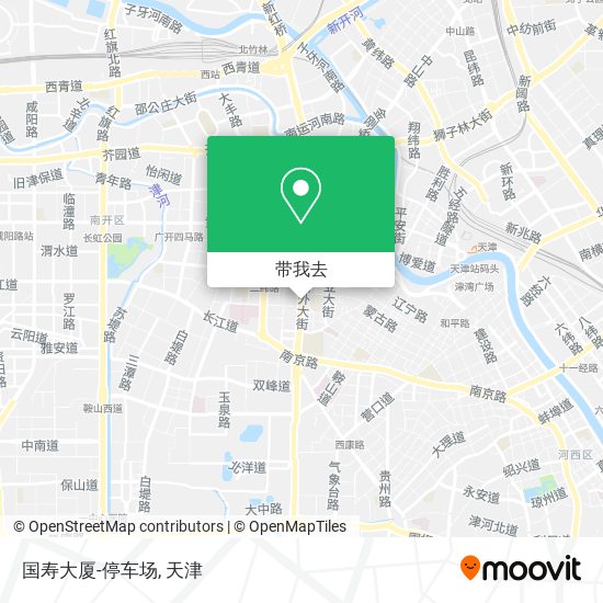 国寿大厦-停车场地图