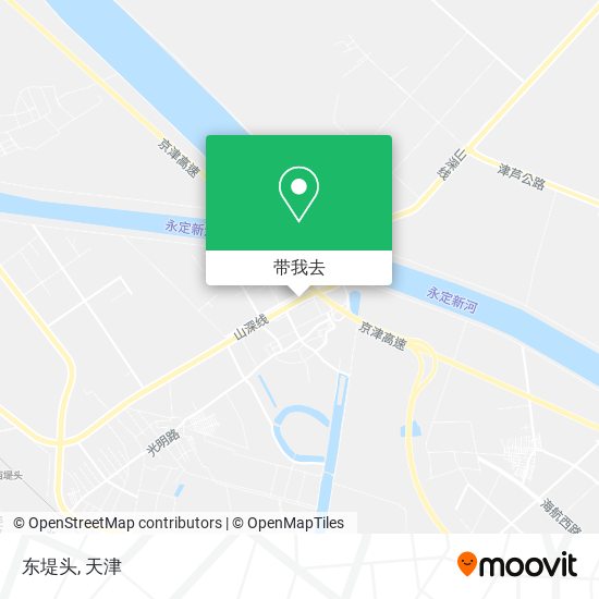 东堤头地图