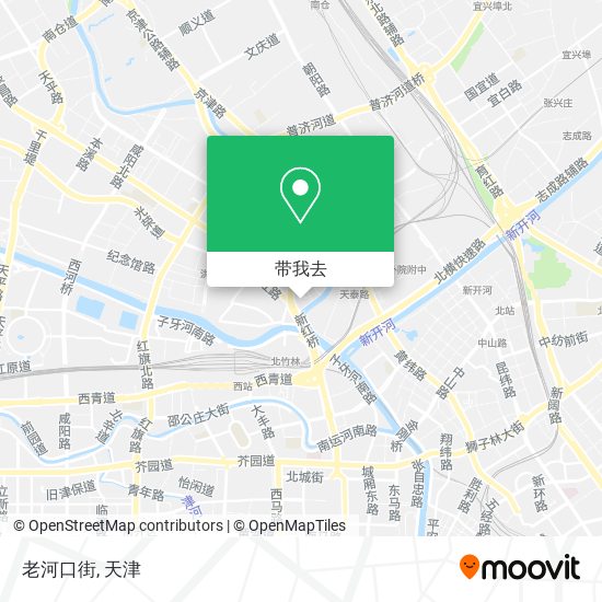 老河口街地图