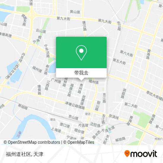 福州道社区地图