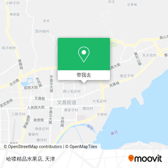 哈喽精品水果店地图