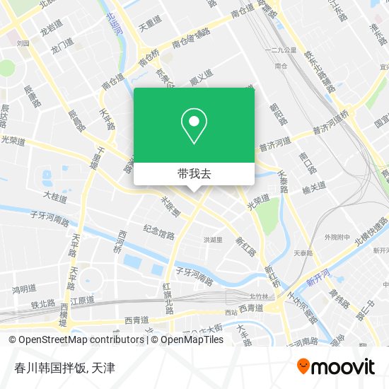 春川韩国拌饭地图