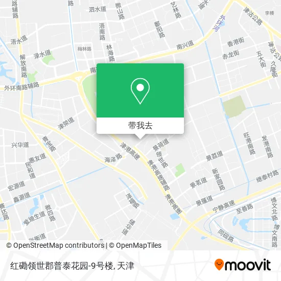 红磡领世郡普泰花园-9号楼地图