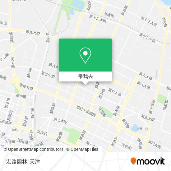 宏路园林地图
