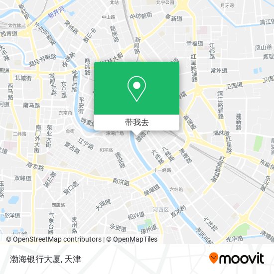 渤海银行大厦地图