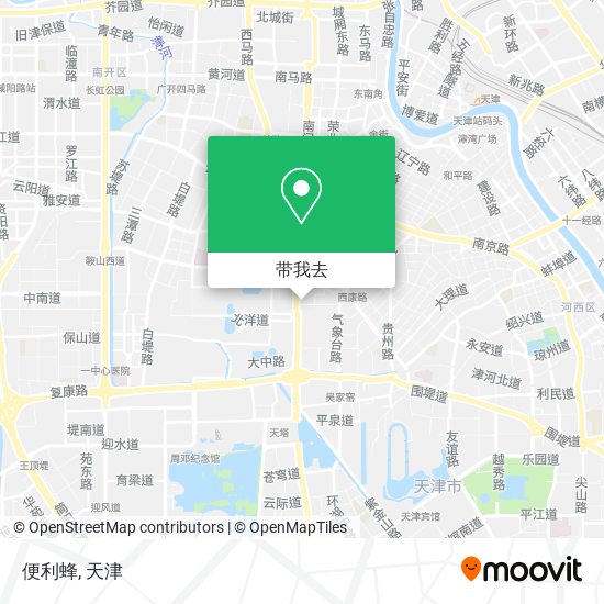 便利蜂地图