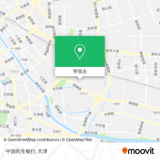 中国民生银行地图