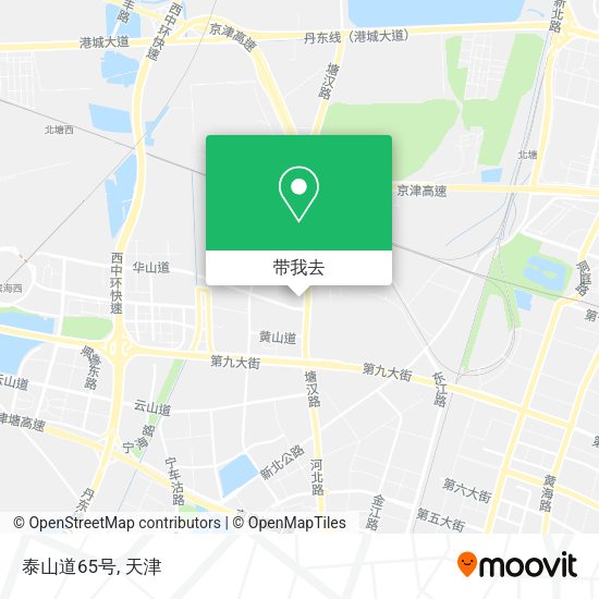 泰山道65号地图