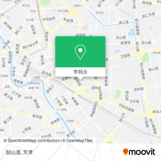 韶山道地图
