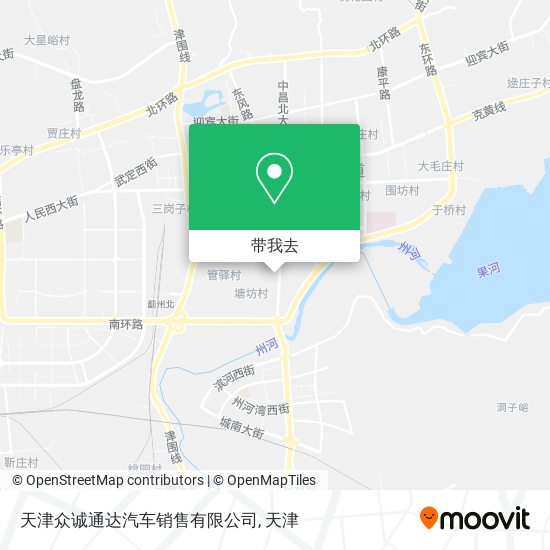 天津众诚通达汽车销售有限公司地图