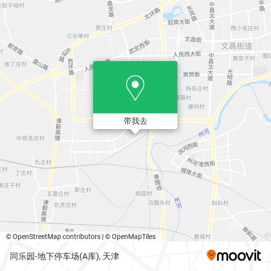 同乐园-地下停车场(A库)地图