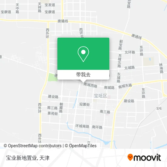 宝业新地置业地图