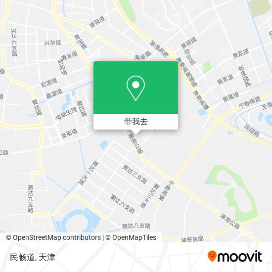 民畅道地图