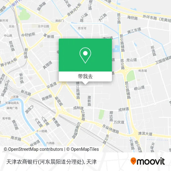 天津农商银行(河东晨阳道分理处)地图
