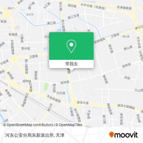 河东公安分局东新派出所地图
