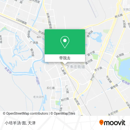 小培羊汤·面地图