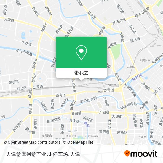 天津意库创意产业园-停车场地图