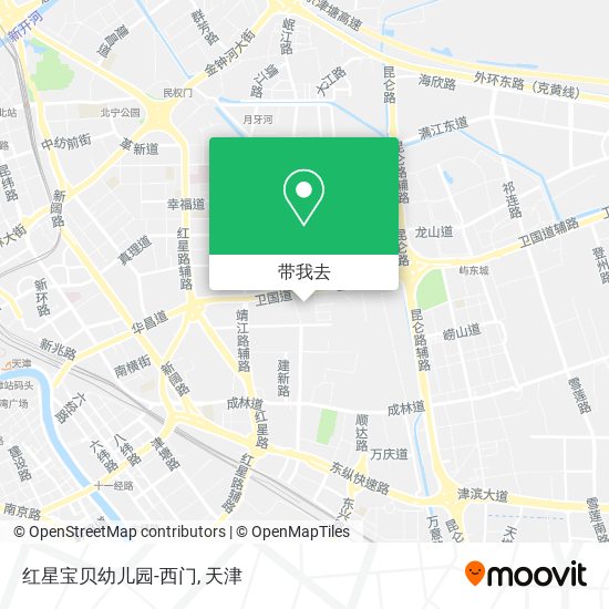 红星宝贝幼儿园-西门地图