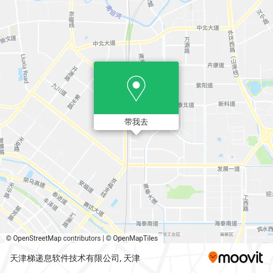 天津梯递息软件技术有限公司地图