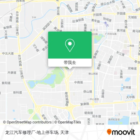 龙江汽车修理厂-地上停车场地图