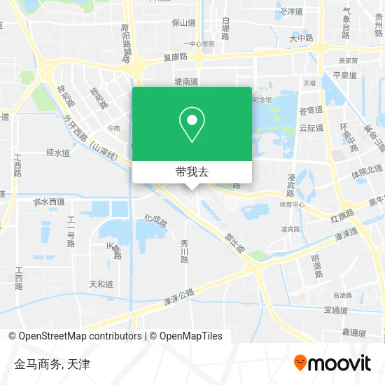 金马商务地图