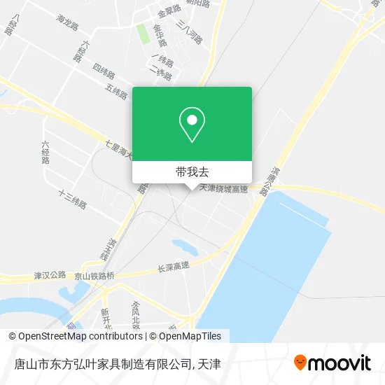 唐山市东方弘叶家具制造有限公司地图