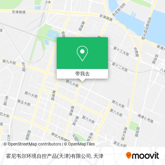 霍尼韦尔环境自控产品(天津)有限公司地图