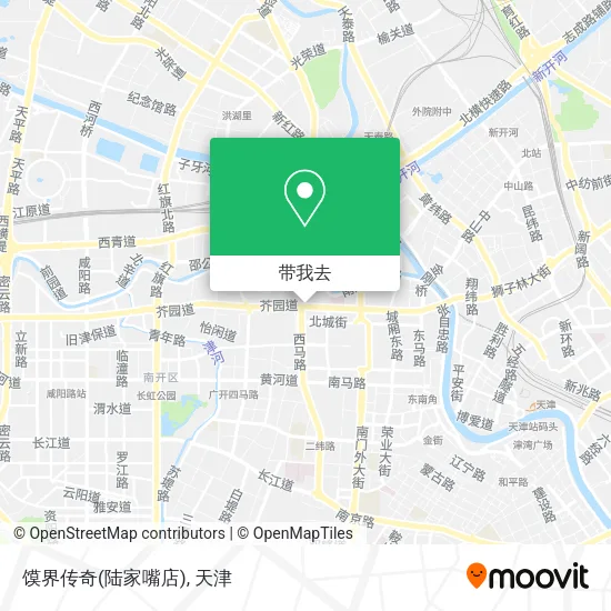 馍界传奇(陆家嘴店)地图