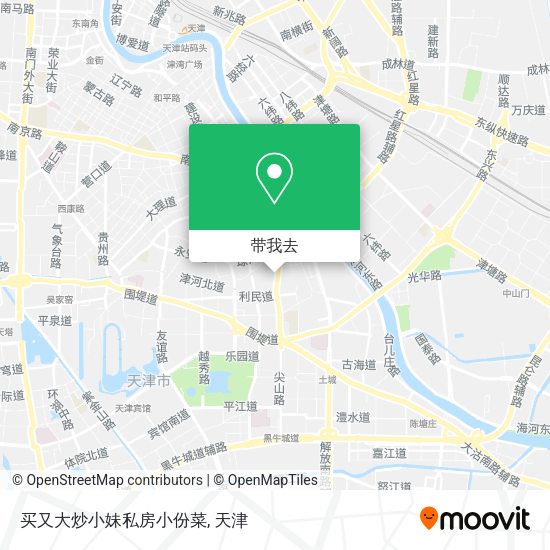 买又大炒小妹私房小份菜地图