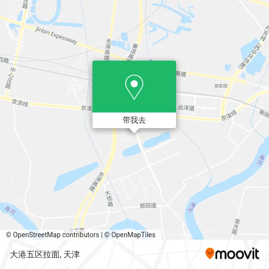 大港五区拉面地图