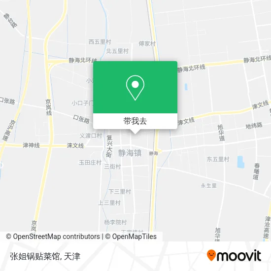 张姐锅贴菜馆地图