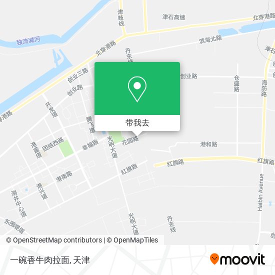 一碗香牛肉拉面地图