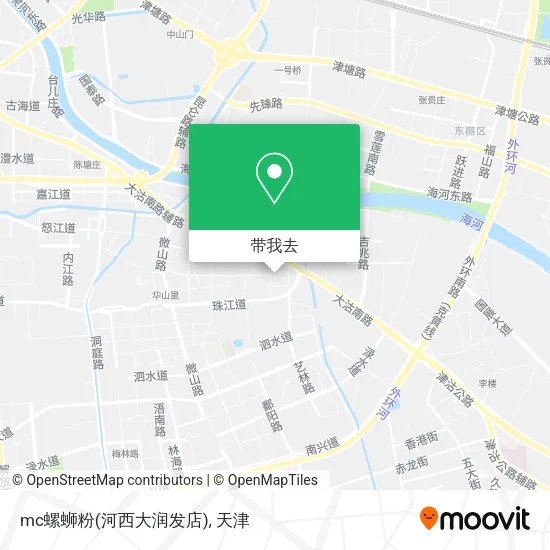 mc螺蛳粉(河西大润发店)地图