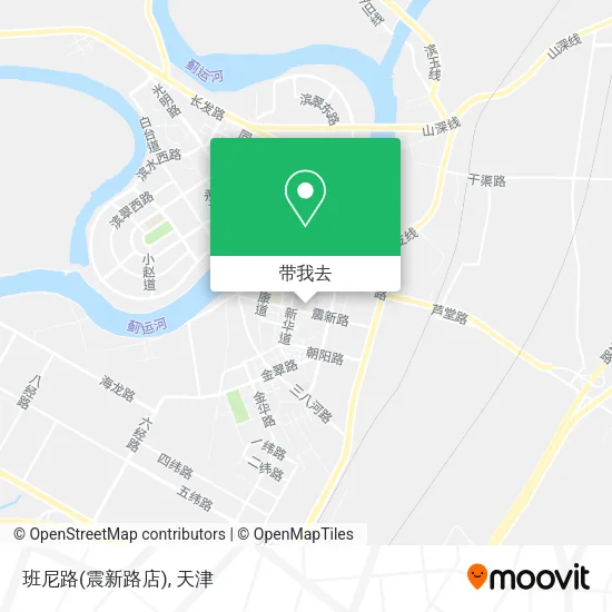 班尼路(震新路店)地图