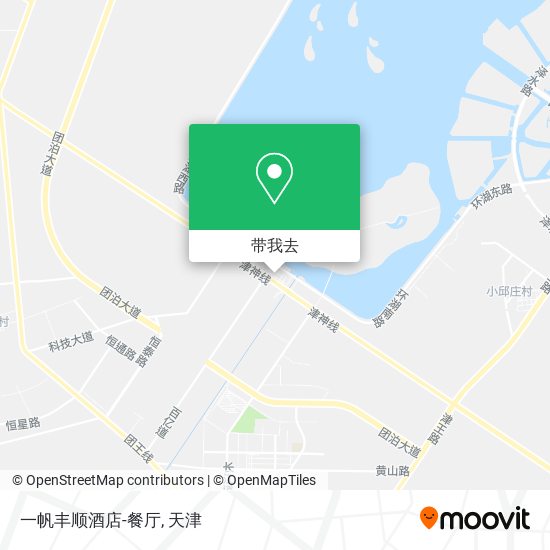 一帆丰顺酒店-餐厅地图