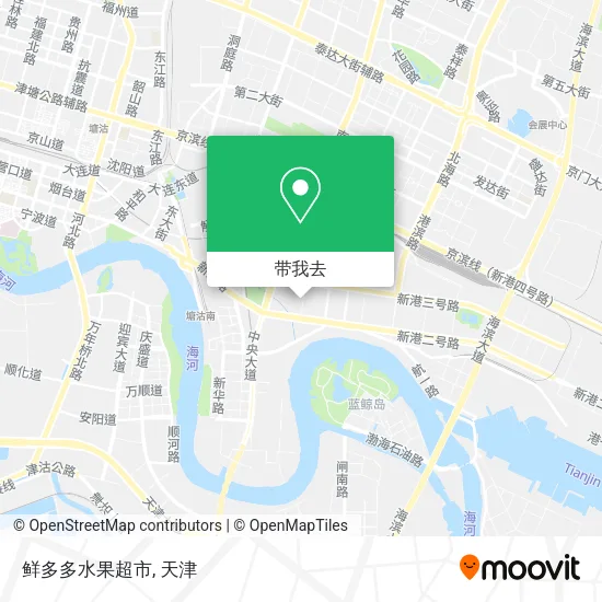 鲜多多水果超市地图