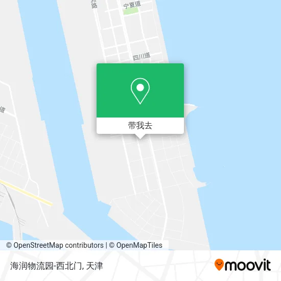海润物流园-西北门地图