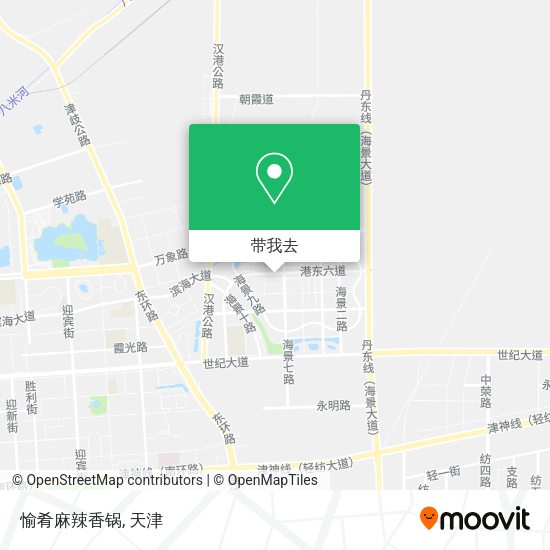 愉肴麻辣香锅地图