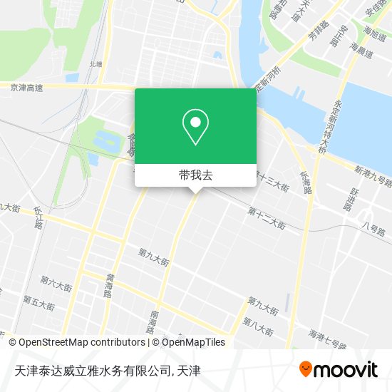 天津泰达威立雅水务有限公司地图