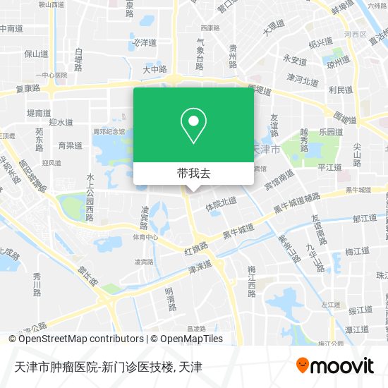 天津市肿瘤医院-新门诊医技楼地图