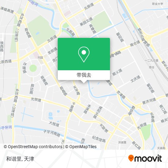 和谐里地图