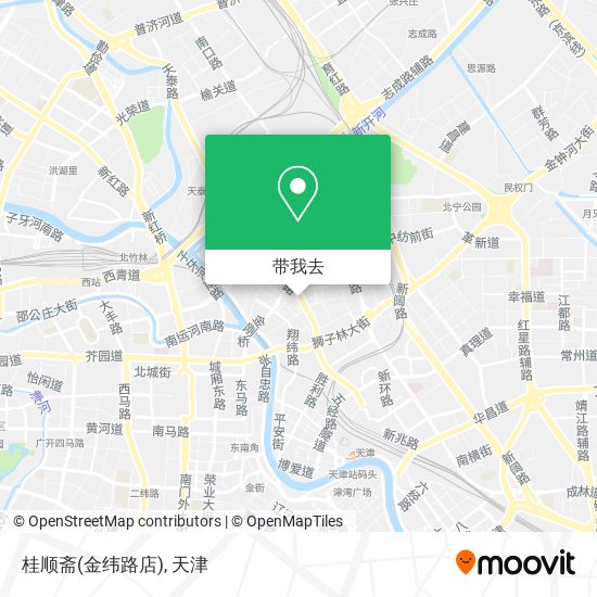 桂顺斋(金纬路店)地图
