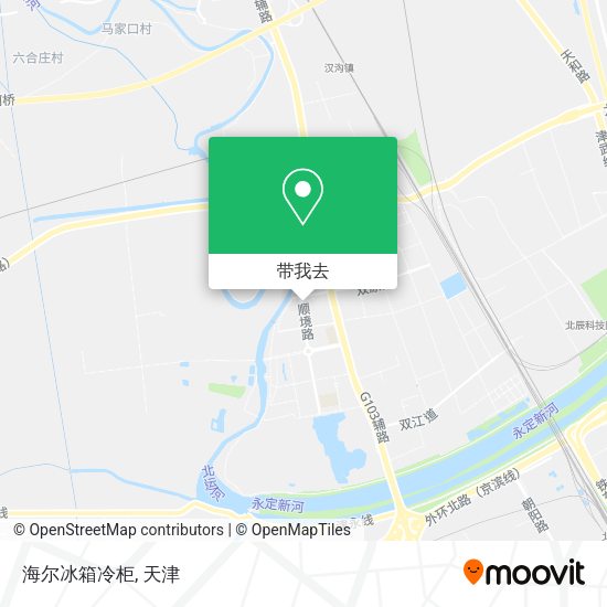 海尔冰箱冷柜地图