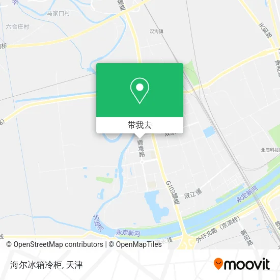 海尔冰箱冷柜地图