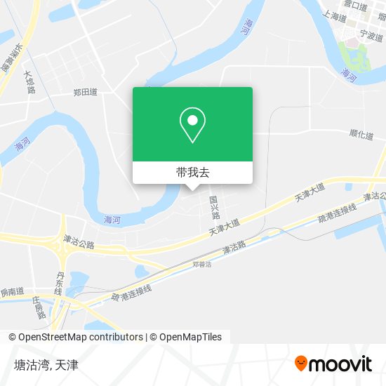 塘沽湾地图