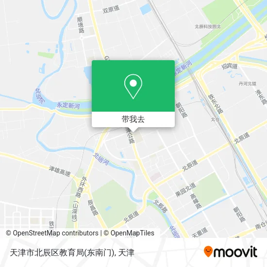 天津市北辰区教育局(东南门)地图