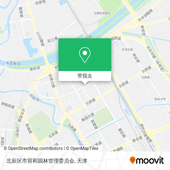 北辰区市容和园林管理委员会地图